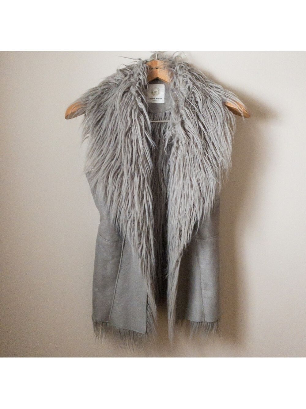 Malvin Hamburg Vest Grey Womens Size Medium